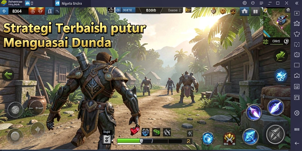 Tampilan utama gameplay 8364 yang penuh strategi dan pertempuran.