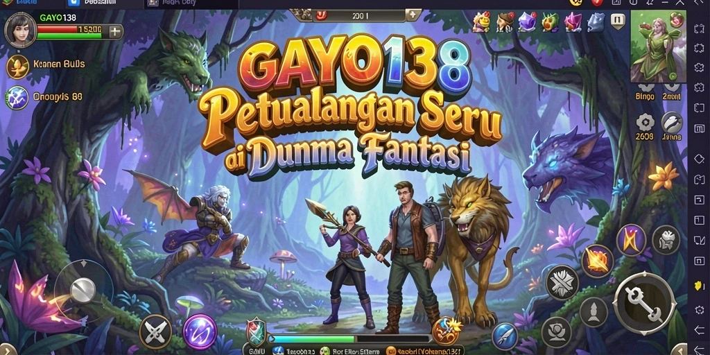 Tampilan gameplay GAYO138 yang menampilkan petualangan menakjubkan.