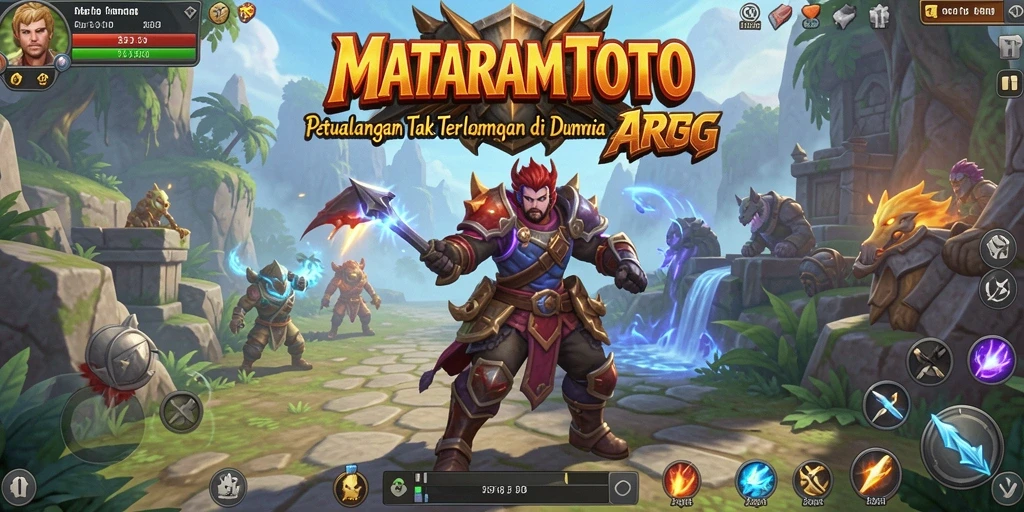 Tampilan gameplay seru dalam dunia fantasy ARPG.
