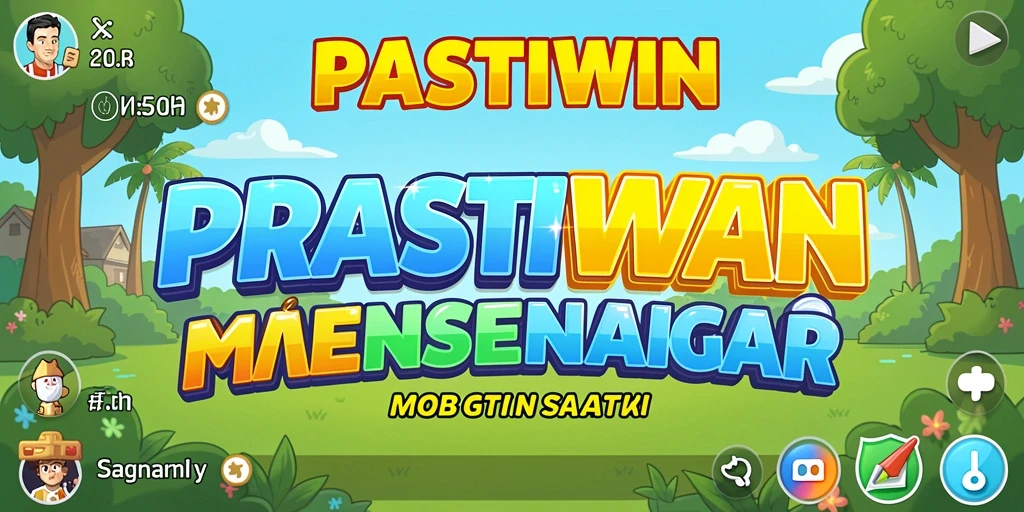 Tampilan gameplay PASTIWIN yang menarik dan menyenangkan.