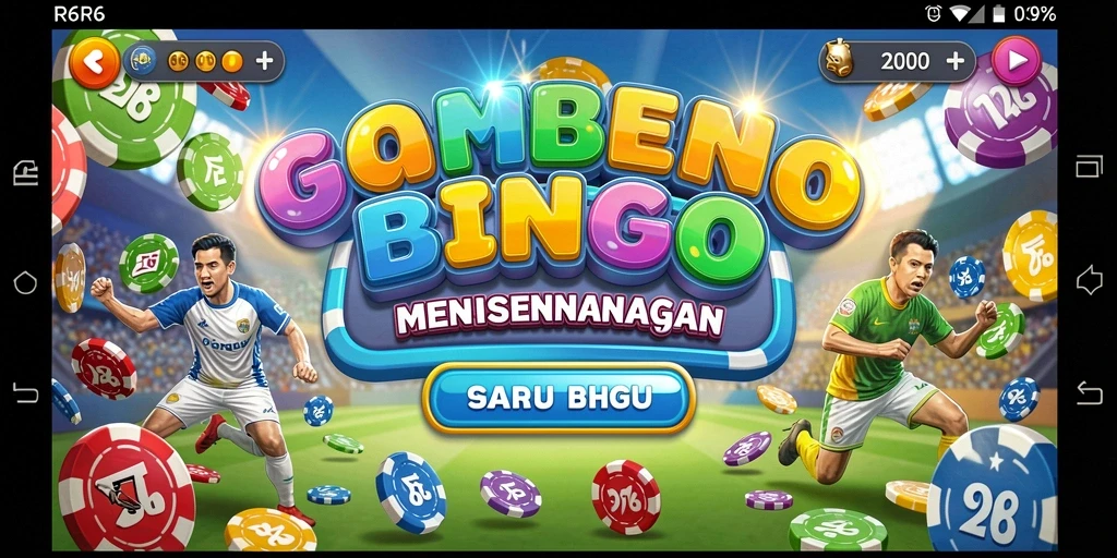 Screenshot R6R6 menampilkan gameplay seru dari Bingo.