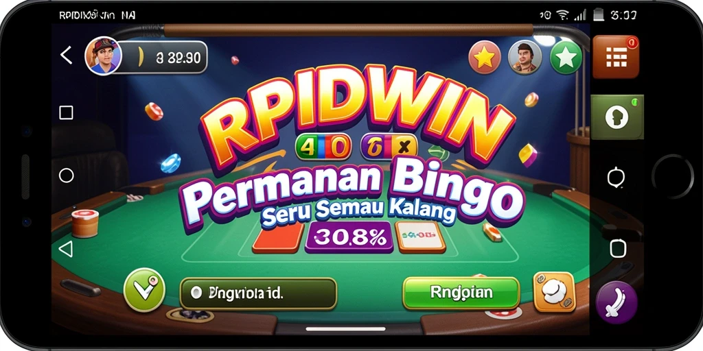 Gameplay seru RPIDWIN yang menggembirakan dalam permainan Bingo.