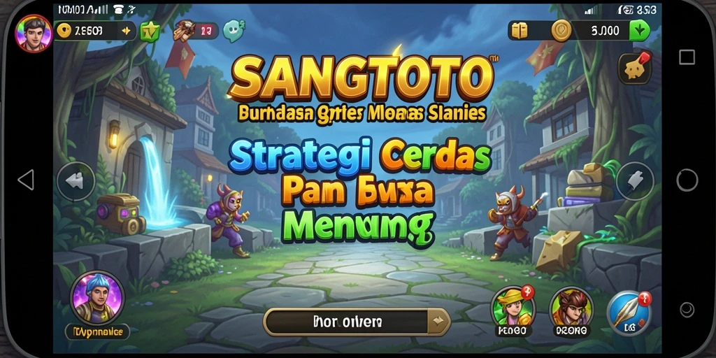 Tampilan strategis dalam gameplay SANGTOTO yang menantang.