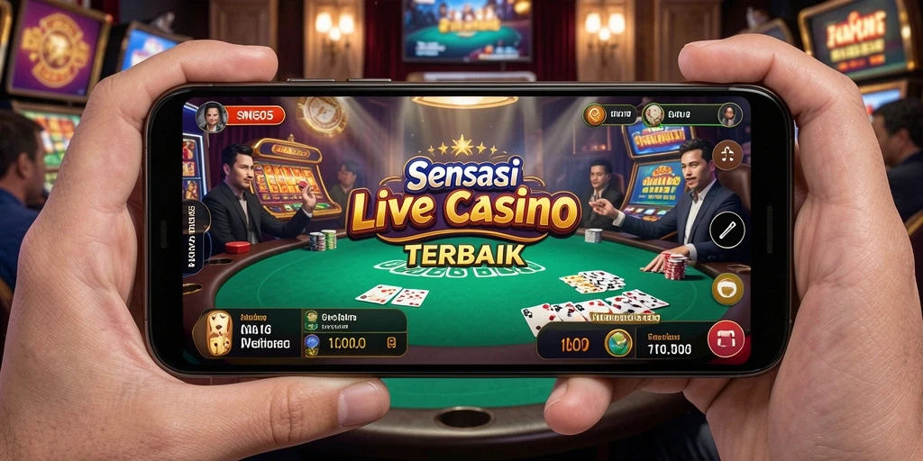 Gameplay seru di SM605 Live Casino dengan dealer langsung yang interaktif.