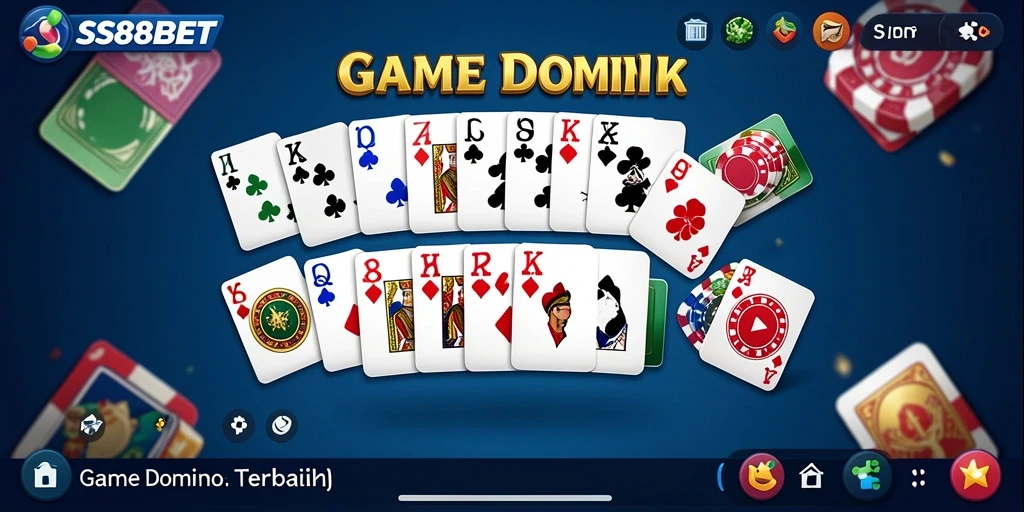 Screenshot gameplay SS88BET yang menunjukkan serunya bermain domino.