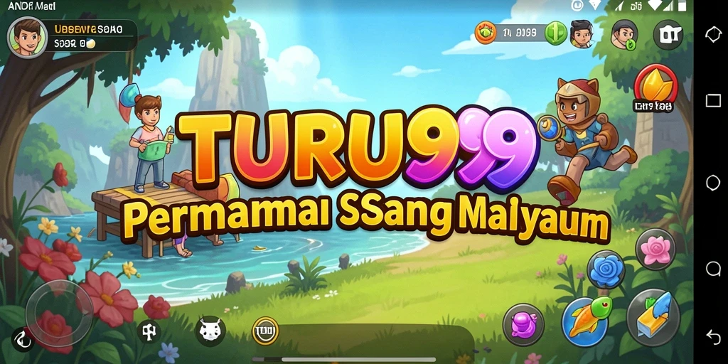 Tangkapan layar TURU99 menunjukkan aksi seru dalam permainan santai.